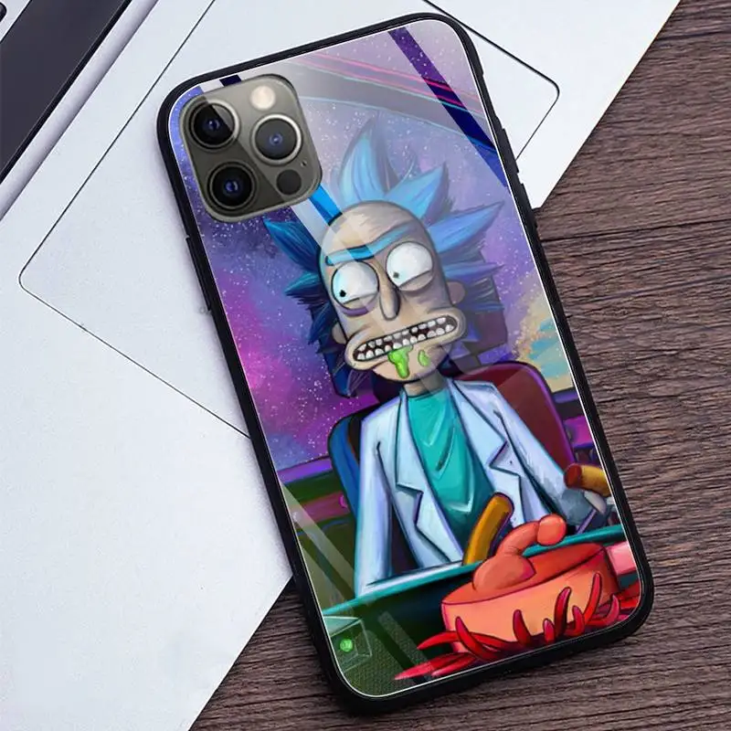 Cartoon TV Rick Morty Phone Case Tempered Glass For iPhone 12 11 Pro XR XS MAX 8 X 7 6S 6 Plus SE 2020 12 Pro Max Mini case
Cartoon TV Rick Morty Phone Case Tempered Glass For iPhone 12 11 Pro XR XS MAX 8 X 7 6S 6 Plus SE 2020 12 Pro Max Mini case