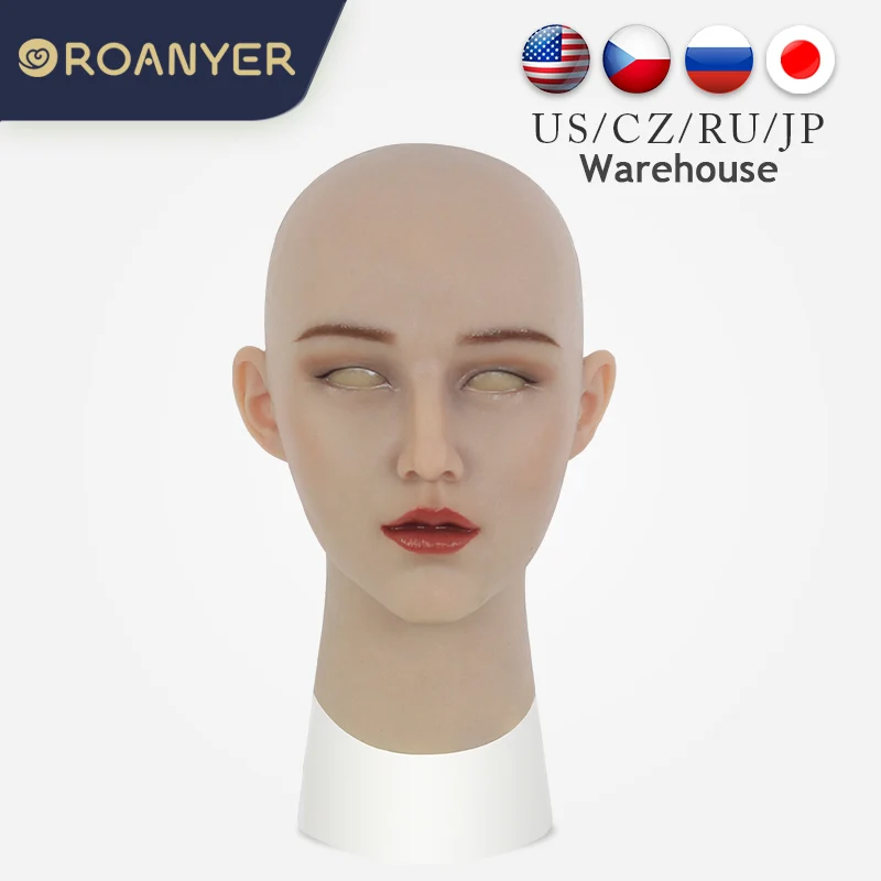 Силиконовая Маскарадная маска Roanyer для трансвеститов косплея на Хэллоуин| |