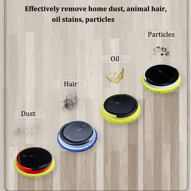 Mopping Robot Vacuum Cleaner 4000mAh 230 mL Water Tank 300 Minutes Dry and Wet Washing Cloth Scrubber Machine For Floor Pet Hair
Mopping Robot Vacuum Cleaner 4000mAh 230 mL Water Tank 300 Minutes Dry and Wet Washing Cloth Scrubber Machine For Floor Pet Hair