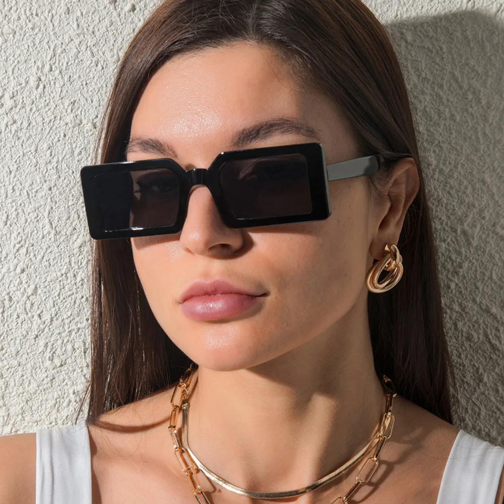 Sunglasses 2021 New Fashion Square Frame Driving Eyewear Sun Glasses Colored Lens Outdoor Shades For Women UV400 
Sunglasses 2021 New Fashion Square Frame Driving Eyewear Sun Glasses Colored Lens Outdoor Shades For Women UV400