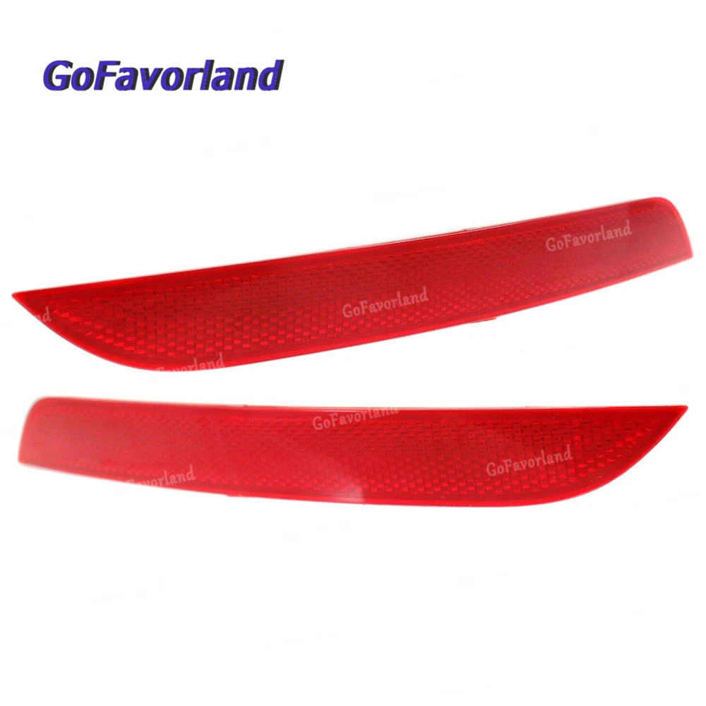 Pair Rear Left Right Side Bumper Reflector Light Trim Plastic Red 63147382233 63147382234 For BMW F30 F32 F36 320I 2012-2015
Pair Rear Left Right Side Bumper Reflector Light Trim Plastic Red 63147382233 63147382234 For BMW F30 F32 F36 320I 2012-2015