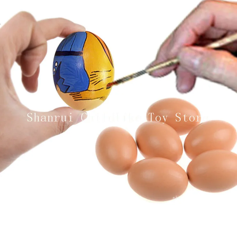 10PCS/50PCS Simulation Fake Eggs Hatching Eggs Hen Poultry Hatch Breeding Environment Plastic DIY Engs Painting for Children 
10PCS/50PCS Simulation Fake Eggs Hatching Eggs Hen Poultry Hatch Breeding Environment Plastic DIY Engs Painting for Children