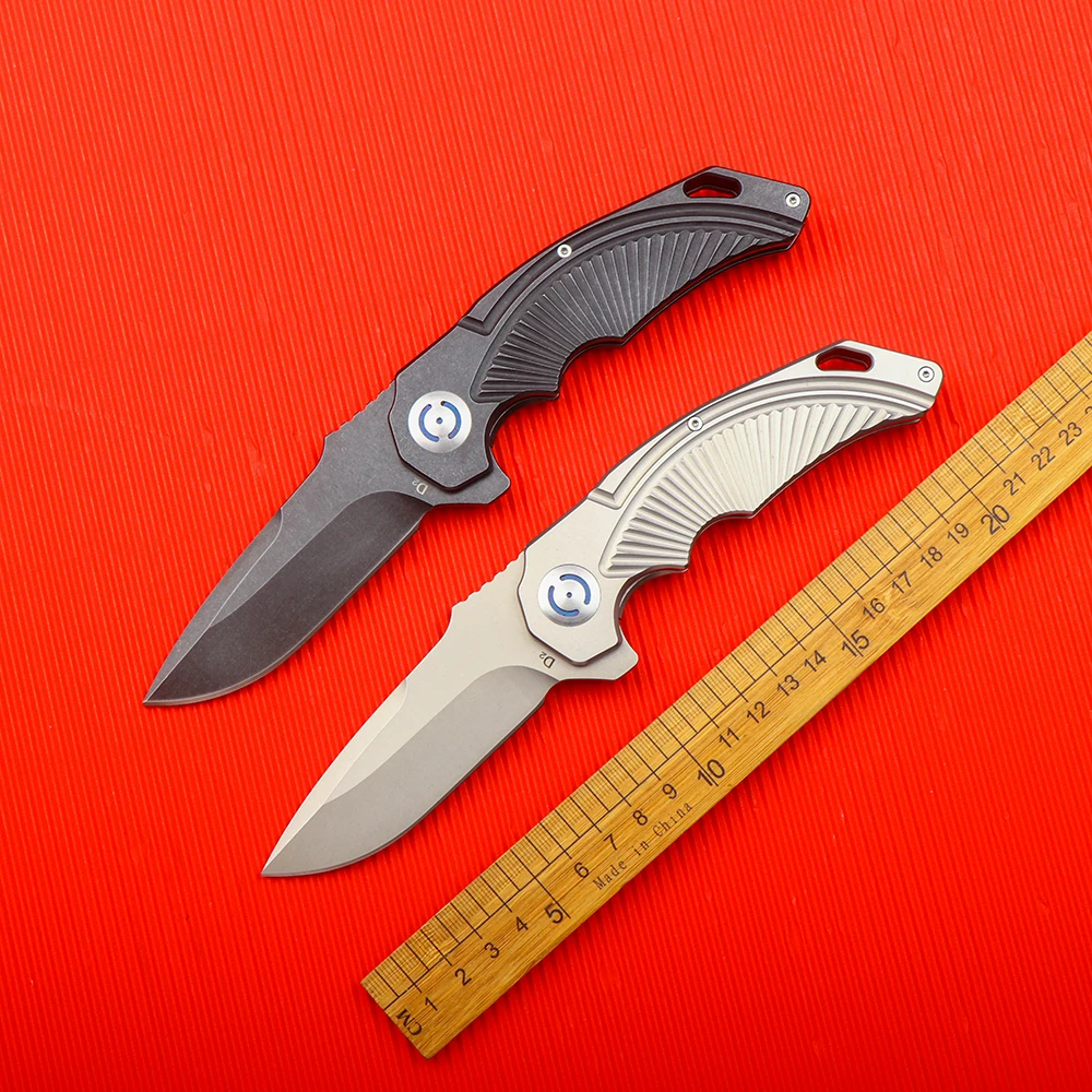 D2 Steel Heavy Duty Folding Knife Outdoor Camping Portable Folding Knife EDC Tactical Sabre Field Self-defense Pocket Knife
D2 Steel Heavy Duty Folding Knife Outdoor Camping Portable Folding Knife EDC Tactical Sabre Field Self-defense Pocket Knife