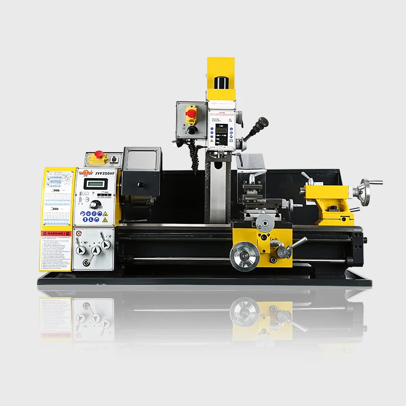 Turn-drilling-milling Machine Tool JYP250VF Parallel Bar Lathe Three-in-one Lathe Multi-function Lathe Lathe Machine 
Turn-drilling-milling Machine Tool JYP250VF Parallel Bar Lathe Three-in-one Lathe Multi-function Lathe Lathe Machine