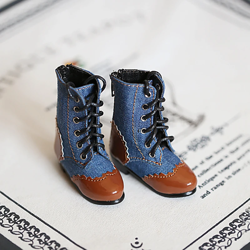 Cateleya bjd doll shoes middle boots lace-up shoes lace pointed British women's boots 3 points 4 points
Cateleya bjd doll shoes middle boots lace-up shoes lace pointed British women's boots 3 points 4 points