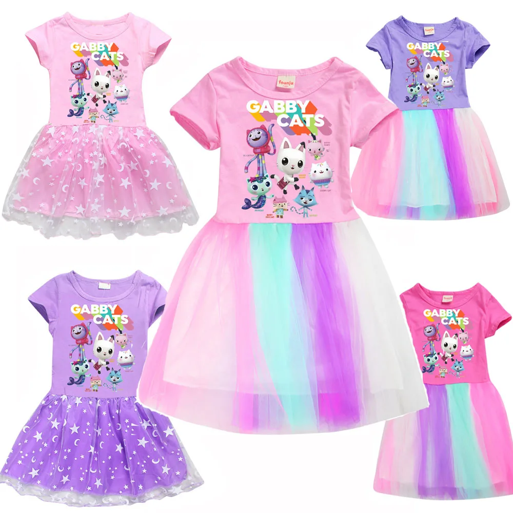 Милое Платье Габби с кошками для девочек, платья на день рождения для девочек, летнее платье принцессы с коротким рукавом, костюмы, одежда дл...
Милое Платье Габби с кошками для девочек, платья на день рождения для девочек, летнее платье принцессы с коротким рукавом, костюмы, одежда дл...