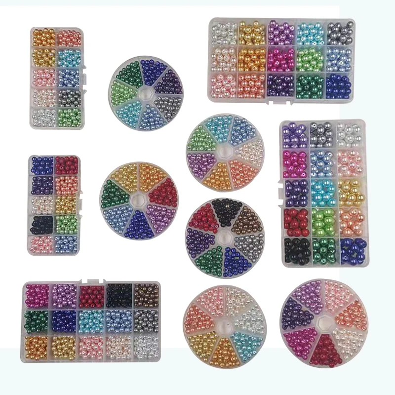 Mixed Color Round Glass Pearl Beads for Necklaces Earrings Bracelets Jewelry Making DIY Accessories Pearlized 6mm 8mm 10mm
Mixed Color Round Glass Pearl Beads for Necklaces Earrings Bracelets Jewelry Making DIY Accessories Pearlized 6mm 8mm 10mm