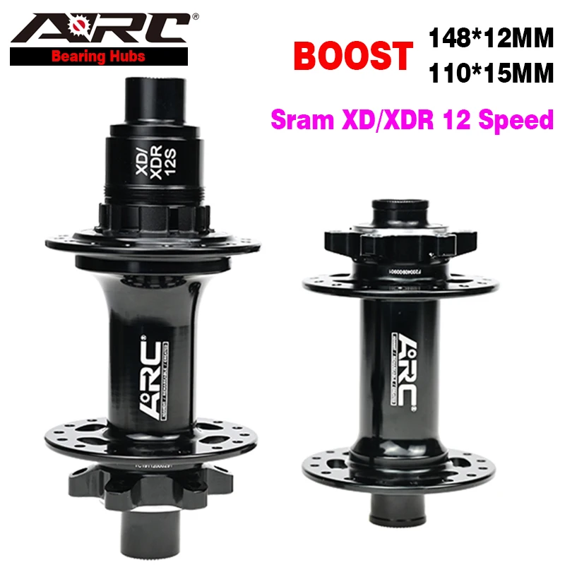 Дуговой микро шпайн/HG/Sram XDR Boost Hub горный велосипед передний 15x110 задний 12x148