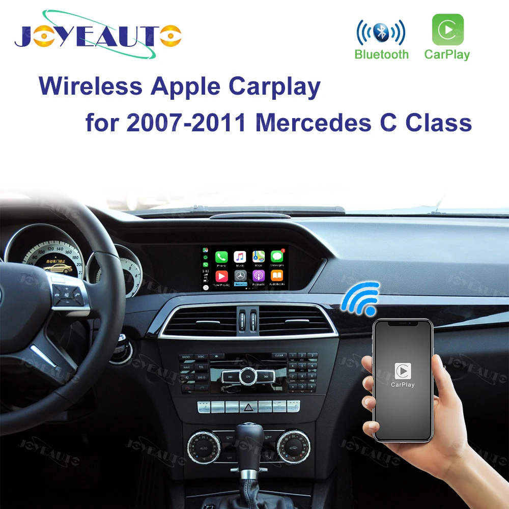 Joyeauto беспроводной Apple Carplay для Mercedes NTG4.0 A B C E GLK GLA ML SLK Class 2007 2011 Benz Car play Android