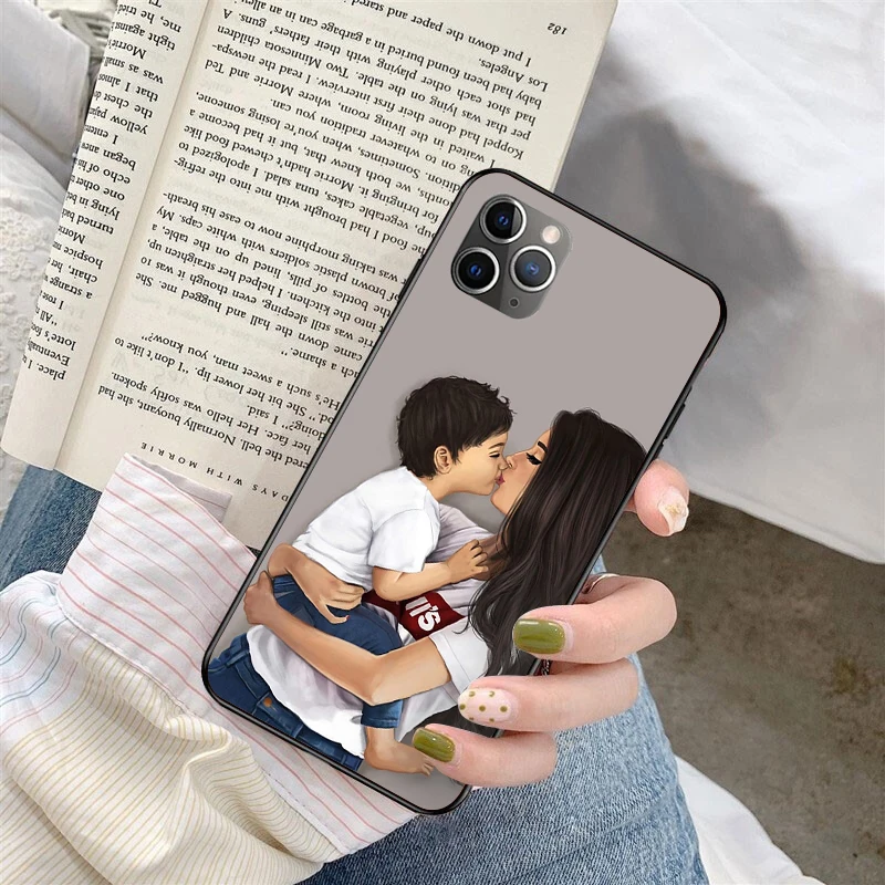 Arab islamic cute girl mom son TPU Soft High Quality Phone Case for iPhone 8 7 6 6S Plus 5 5S SE XR X XS MAX Coque Shell
Arab islamic cute girl mom son TPU Soft High Quality Phone Case for iPhone 8 7 6 6S Plus 5 5S SE XR X XS MAX Coque Shell
