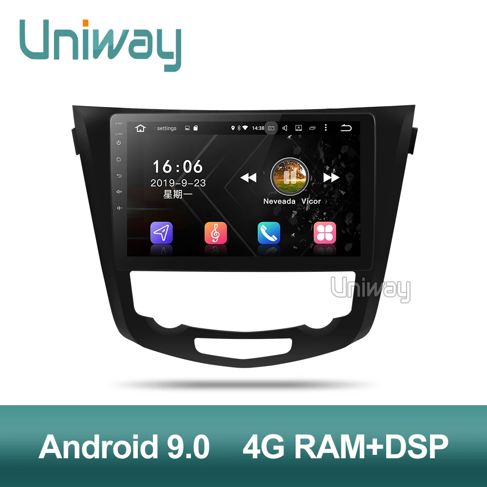 Asottu QJ629 android 9.0 PX6 car dvd for Nissan X-Trail XTrail T32 Qashqai J12013-2017 year radio multimedia gps navigation | Автомобили и