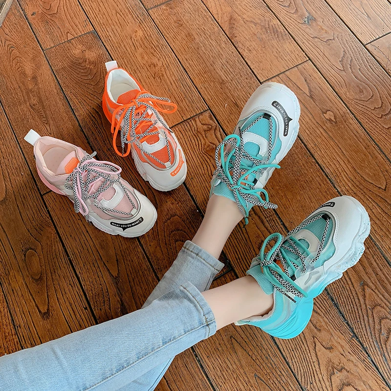 Spring and autumn fashion thick-soled sports shoes 2020 new color matching old shoes female wild casual shoes Z526
Spring and autumn fashion thick-soled sports shoes 2020 new color matching old shoes female wild casual shoes Z526