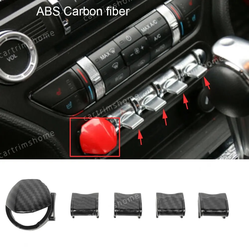 5*Carbon Center Control Navigation Start Stop Button Trim For Ford Mustang 2015+
5*Carbon Center Control Navigation Start Stop Button Trim For Ford Mustang 2015+