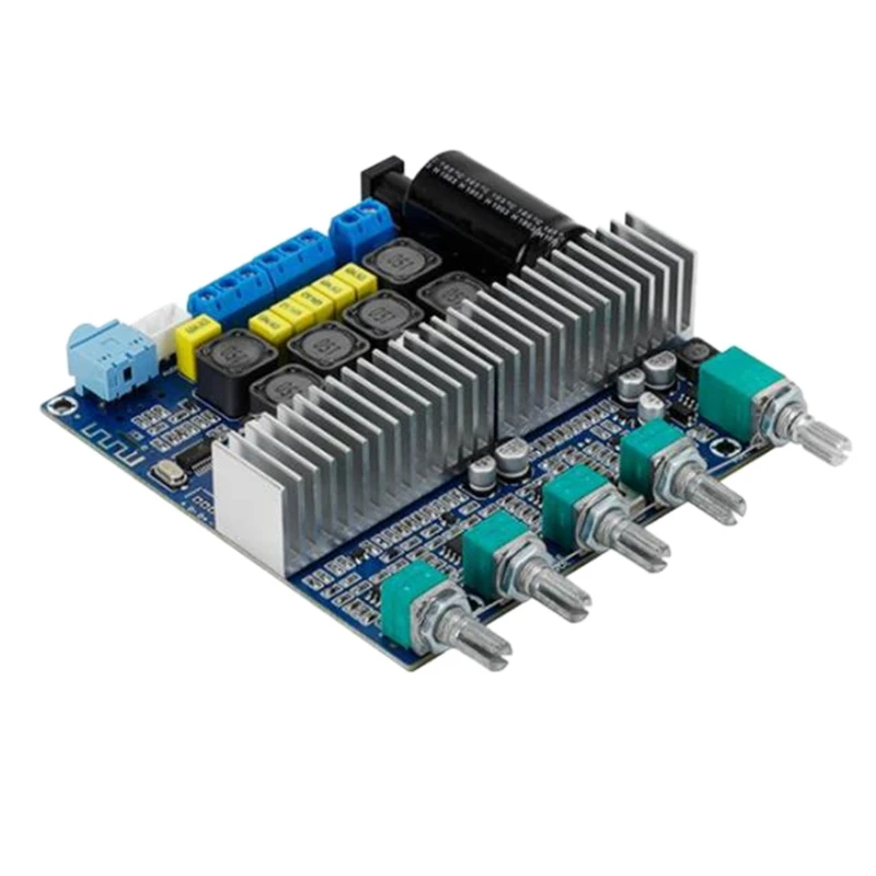 TPA3116 Bluetooth 5.0 HIFI Power Subwoofer Amplifier Board 2.1 Channel Audio Stereo Equalizer Amp Board 12-24V
TPA3116 Bluetooth 5.0 HIFI Power Subwoofer Amplifier Board 2.1 Channel Audio Stereo Equalizer Amp Board 12-24V