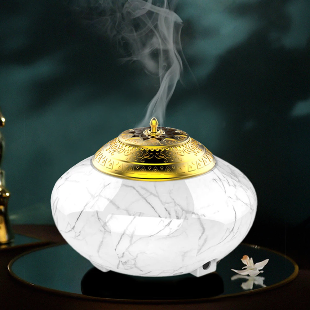 Bukhoor Incense Burner Household Room Aromatherapy Holder Aroma Burner Home Decoration Antique Incense Holder
Bukhoor Incense Burner Household Room Aromatherapy Holder Aroma Burner Home Decoration Antique Incense Holder