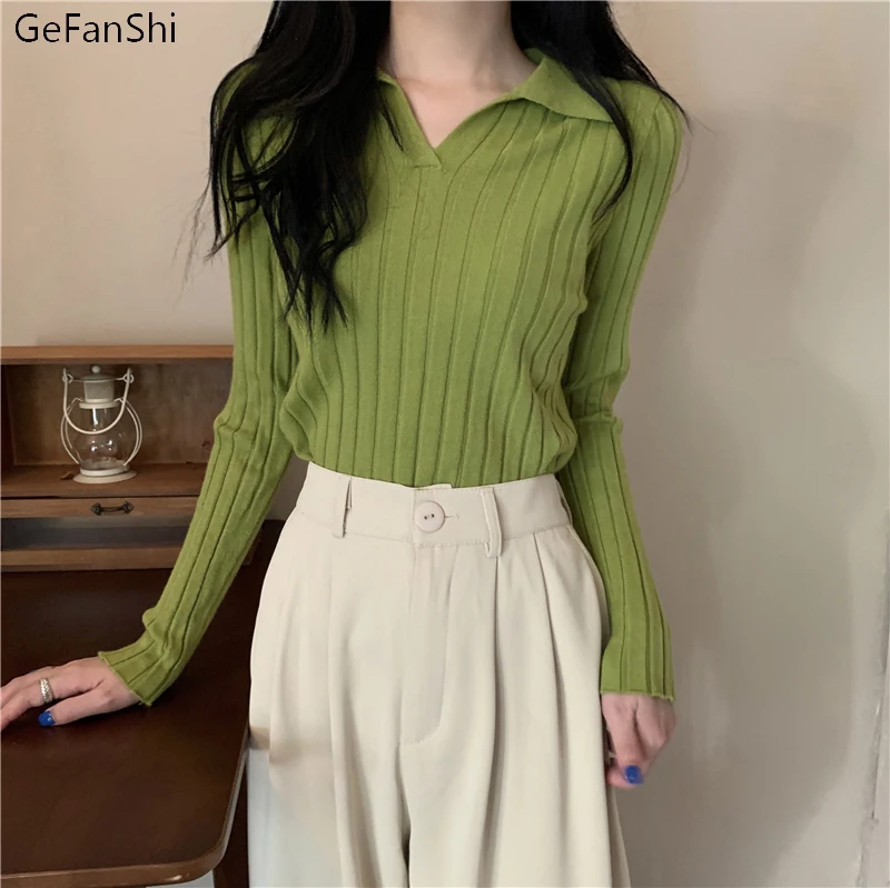 Женский вязаный свитер с V-образным вырезом, однотонный Свободный пуловер в Корейском стиле, Повседневный свитер, Осень-зима 2022
Женский вязаный свитер с V-образным вырезом, однотонный Свободный пуловер в Корейском стиле, Повседневный свитер, Осень-зима 2022