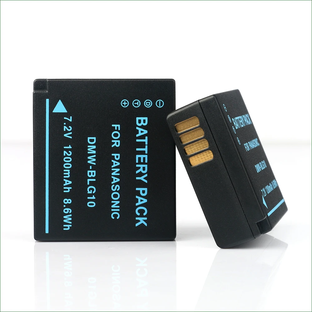 DMW-BLG10 BLE9 Батарея + Dual USB Зарядное устройство для цифрового фотоаппарата Panasonic Lumix