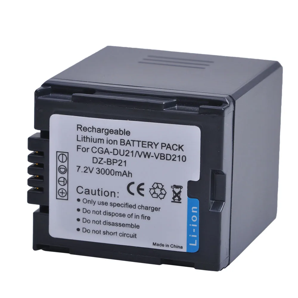 

CGA-DU21 DU14 DU21 Rechargeable Battery for Panasonic NV-GS330 GS400 GS408 GS500 GS508 MX500 PV-GS90 GS120 GS150 GS180 GS3