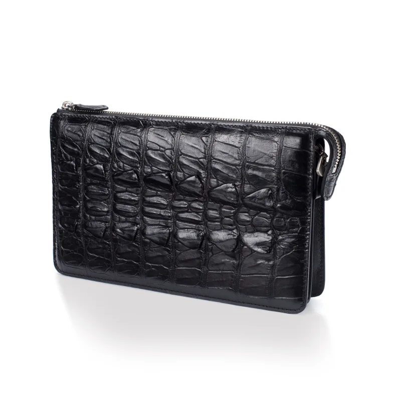 Таиланд из натуральной крокодиловой кожи, мужские барсетки, ежедневное использование наручные бумажник высокого качества 
Таиланд из натуральной крокодиловой кожи, мужские барсетки, ежедневное использование наручные бумажник высокого качества