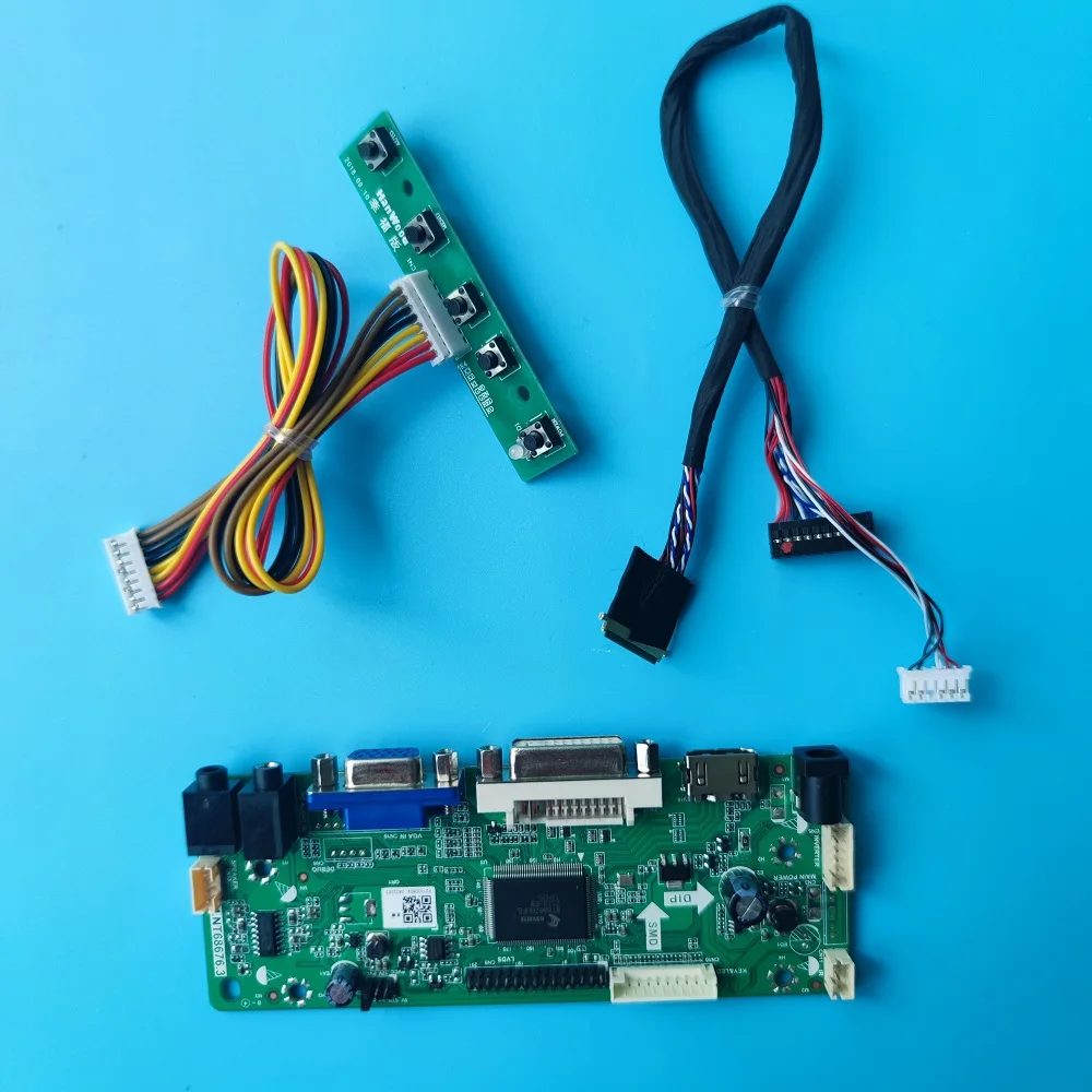 Комплект для платы контроллера LTN156AT05 DVI экран совместимый с HDMI DIY M.NT68676 панель
