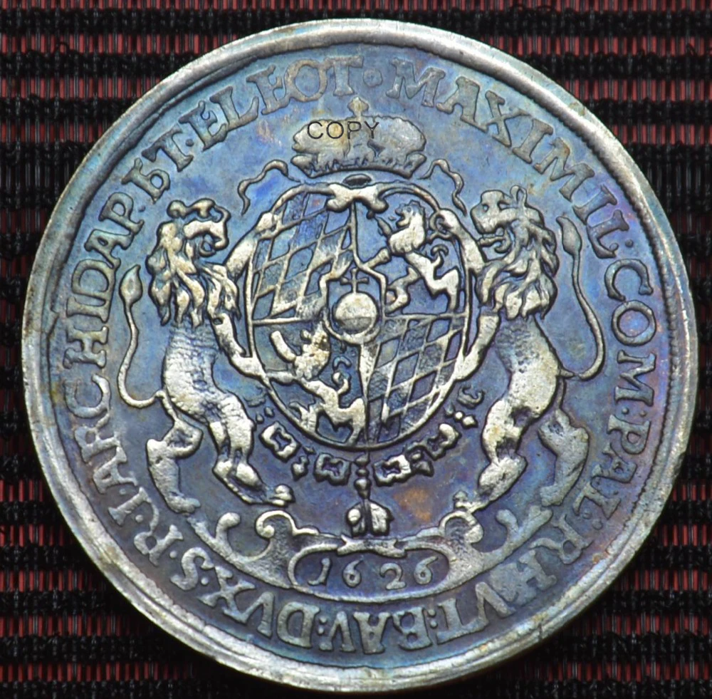 1626 Coin SPERABTUBVS CLYPEVS OMNIBVS IN TE Silver Plated Coin Can Make Different Color For The Coin And Make The Coin Old
1626 Coin SPERABTUBVS CLYPEVS OMNIBVS IN TE Silver Plated Coin Can Make Different Color For The Coin And Make The Coin Old