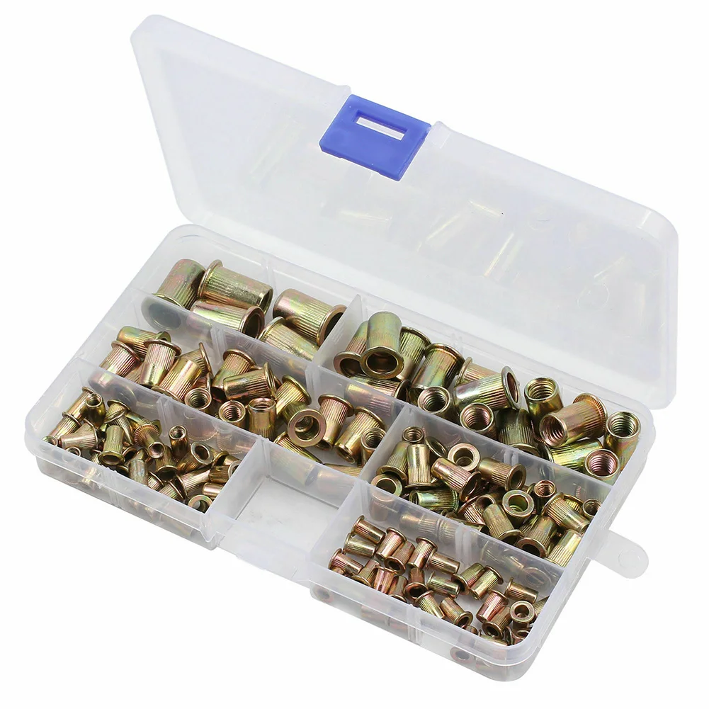 Premium Brand New Parts Practical Useful Durable High Quality Rivet nut 150PCS Hand Insert Kit M3-M10 Riveting
Premium Brand New Parts Practical Useful Durable High Quality Rivet nut 150PCS Hand Insert Kit M3-M10 Riveting