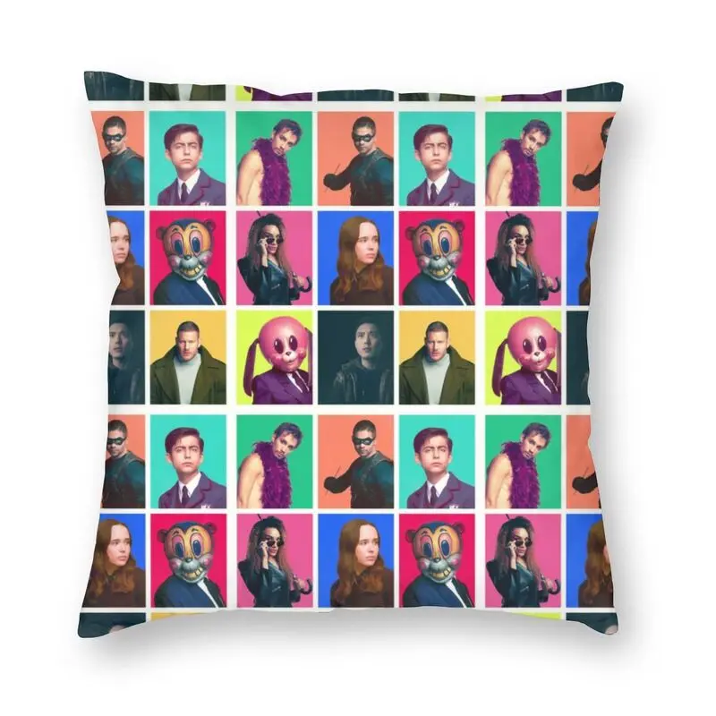 The Umbrella Academy Character Collage Cushion Cover Sofa Home Decor TV Show Square Throw Pillow Case 40x40
The Umbrella Academy Character Collage Cushion Cover Sofa Home Decor TV Show Square Throw Pillow Case 40x40