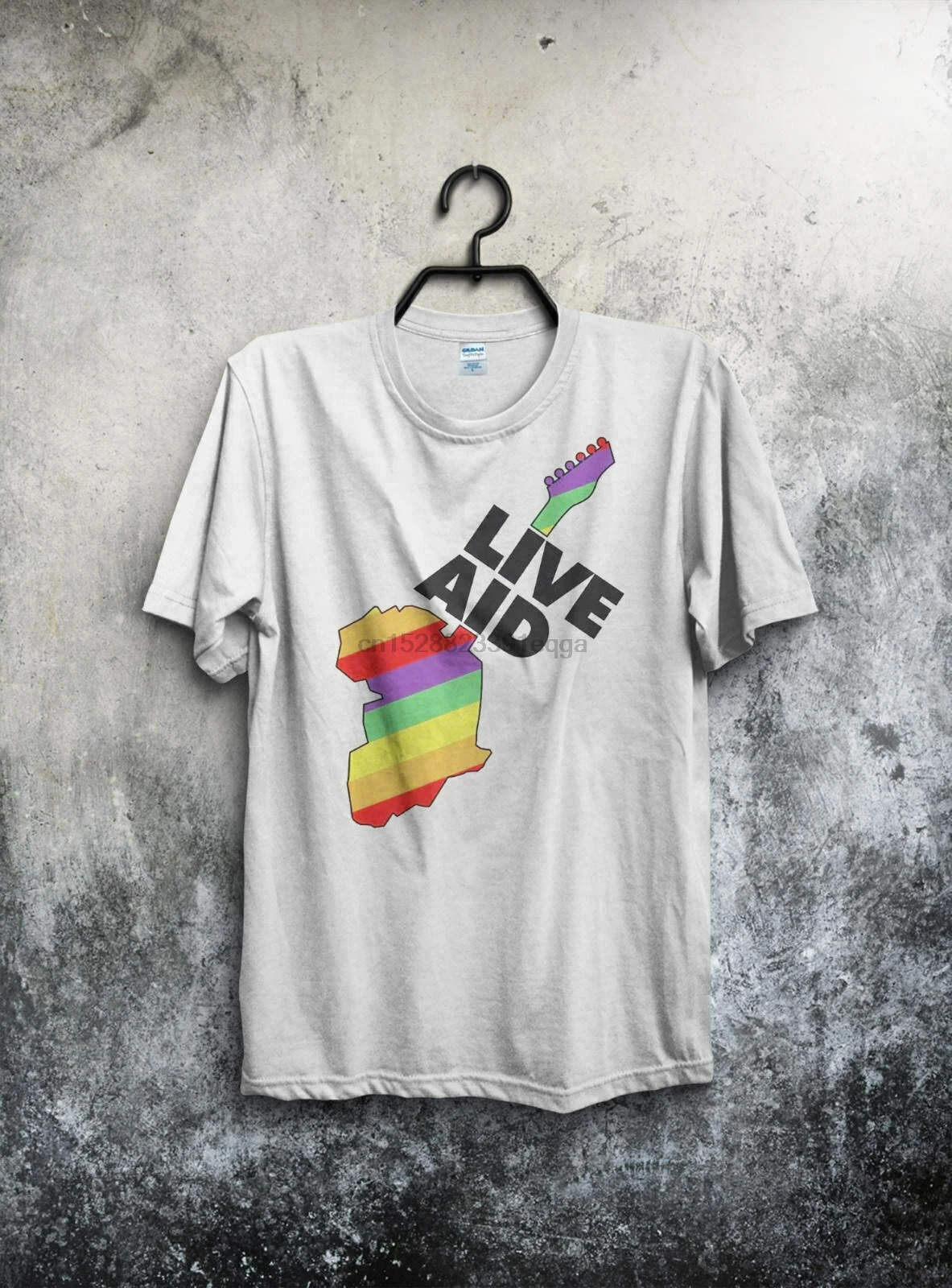 Limited Edition Live Aid Vintage Tour Jersey T-Shirt 1985 Queen Duran Usa Unique Design Tops Tees Summer Men T Shirts |