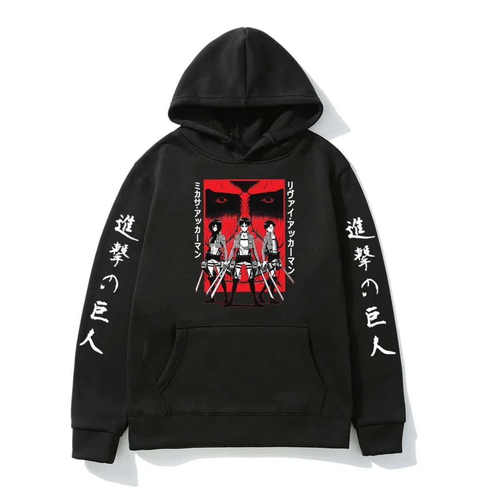 Shingeki No Kyojin Anime Hoodie Men/women Hip Hop Harajuku Mikasa Ackerman Hoodies Attack on Titan Sweatshirts Printed Pullovers
Shingeki No Kyojin Anime Hoodie Men/women Hip Hop Harajuku Mikasa Ackerman Hoodies Attack on Titan Sweatshirts Printed Pullovers