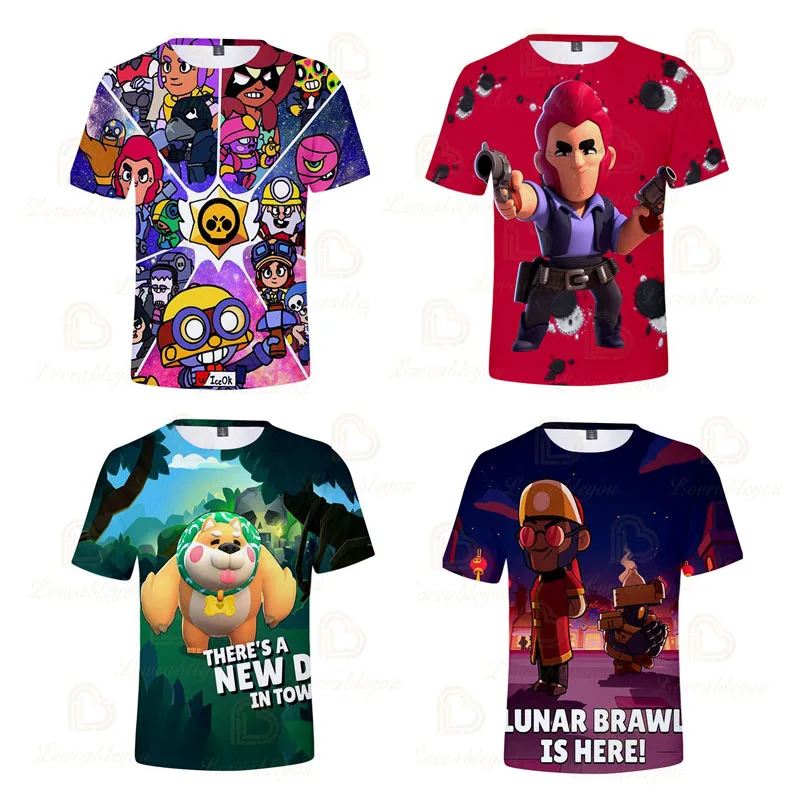 Baby Shooting Game PRIMO 3D T-shirt Boys Girls Cartoon Tops Teen Clothes Dynamike and Star, 6 To 19 Year Kids Leon Shirt
Baby Shooting Game PRIMO 3D T-shirt Boys Girls Cartoon Tops Teen Clothes Dynamike and Star, 6 To 19 Year Kids Leon Shirt