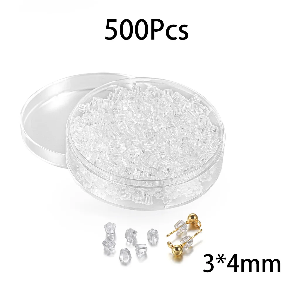 200-500Pcs Multicolor Silicone Bullet Earrings Back Stopper Plug Caps Stud Earring For DIY Jewelry Making Accessories Supplies
200-500Pcs Multicolor Silicone Bullet Earrings Back Stopper Plug Caps Stud Earring For DIY Jewelry Making Accessories Supplies