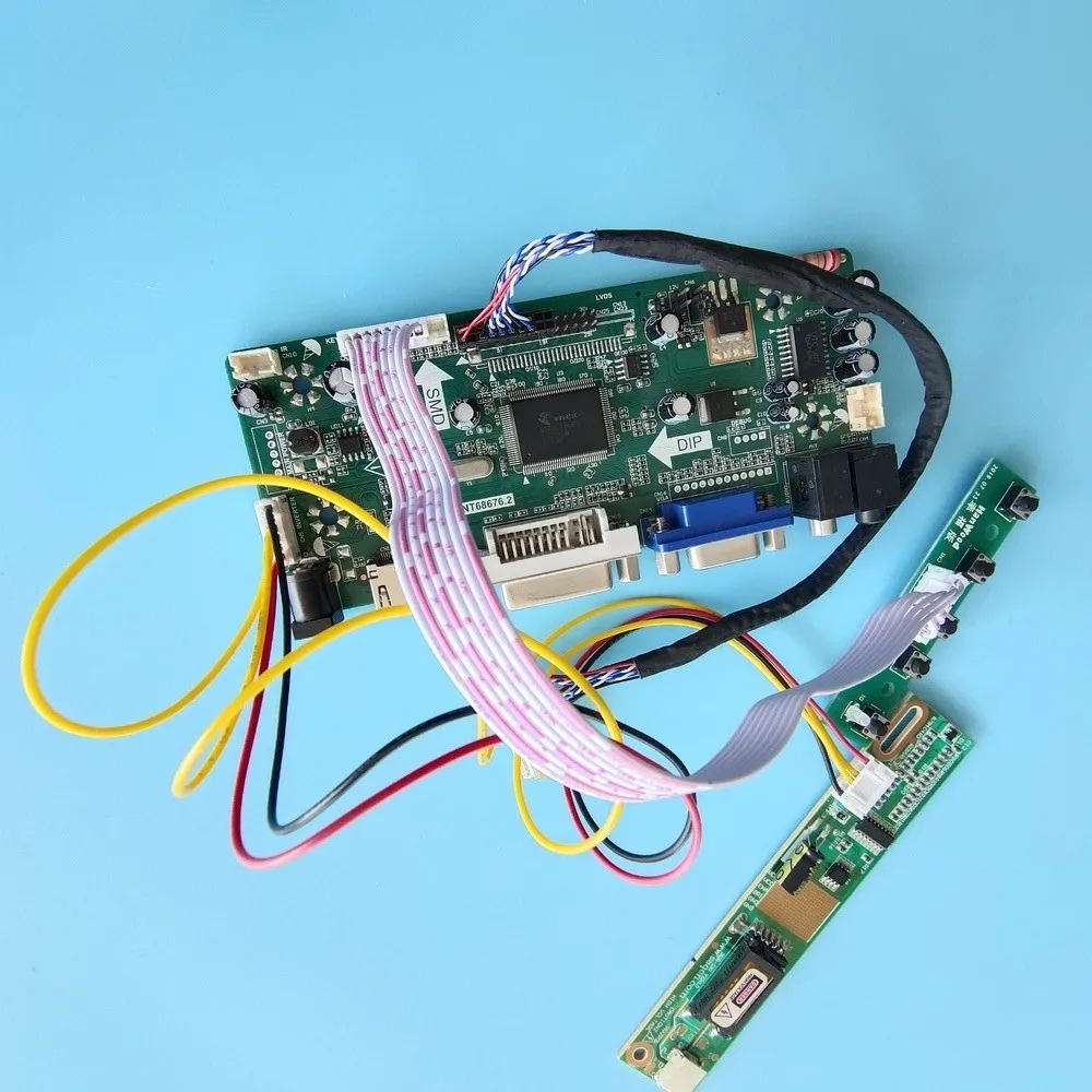 Комплект для телефона/планшетов управления, 30pin M.NT68676 HDMI + DVI + VGA LCD аудиопанель, 1280x800 дисплей moitor
Комплект для телефона/планшетов управления, 30pin M.NT68676 HDMI + DVI + VGA LCD аудиопанель, 1280x800 дисплей moitor