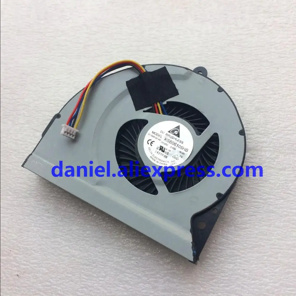 KSB06105HB-AL09 DC5V 0.40A 4 wire for ASUS X84L X84C K84L X84H fan
KSB06105HB-AL09 DC5V 0.40A 4 wire for ASUS X84L X84C K84L X84H fan