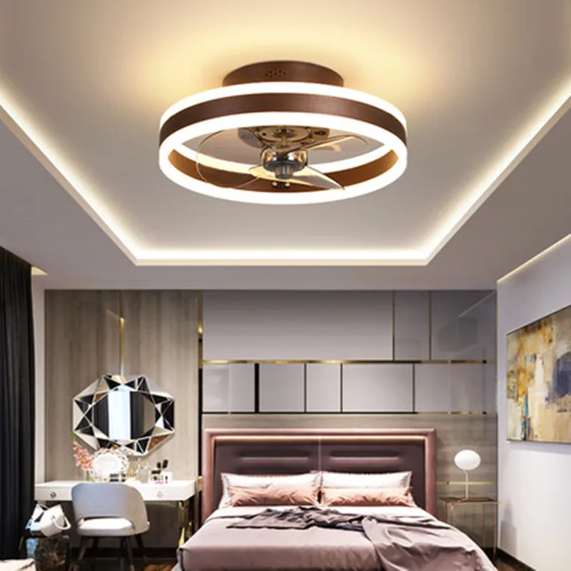 Светильник роскошный потолочный вентилятор светильник для спальни ресторана