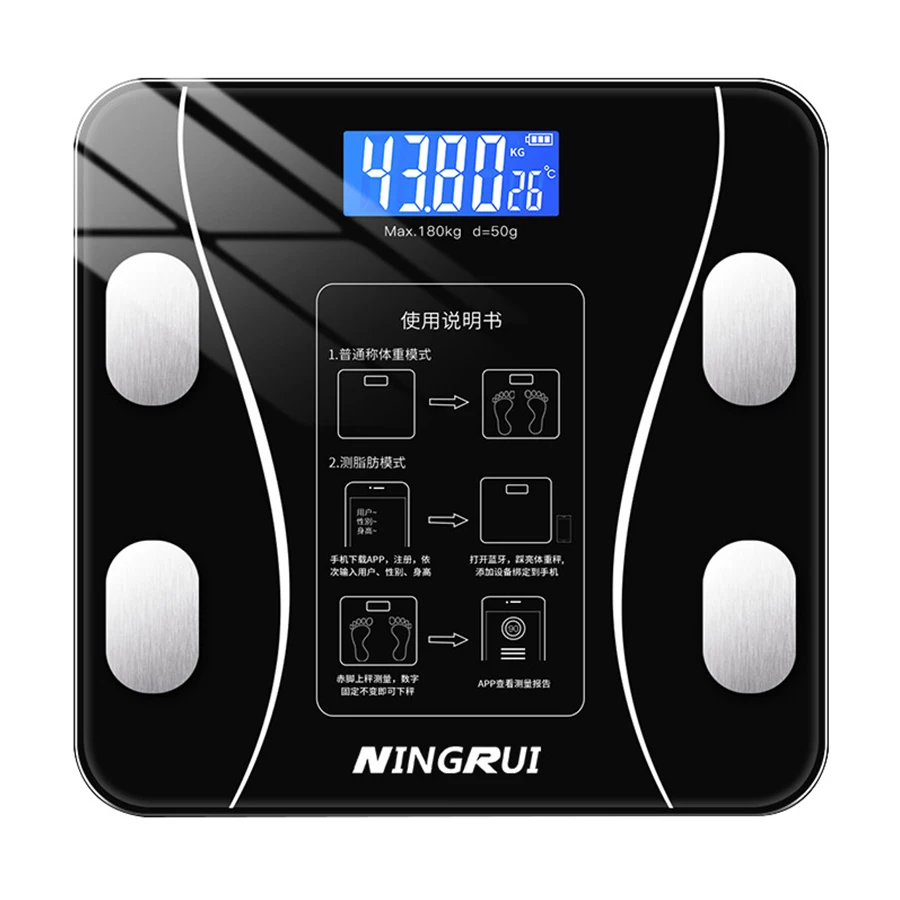 Body Fat Scale Accurate Smart Wireless Digital Bathroom Weight Scale Body Composition Analyzer With Smartphone App Bluetooth
Body Fat Scale Accurate Smart Wireless Digital Bathroom Weight Scale Body Composition Analyzer With Smartphone App Bluetooth