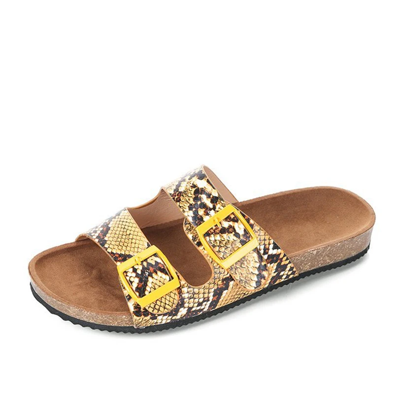 Women Summer Snake Buckle Slipper Ladies Flowers PU Leather Sandals Female Beach Slides Comfort Casual Flat Woman Shoes
Women Summer Snake Buckle Slipper Ladies Flowers PU Leather Sandals Female Beach Slides Comfort Casual Flat Woman Shoes