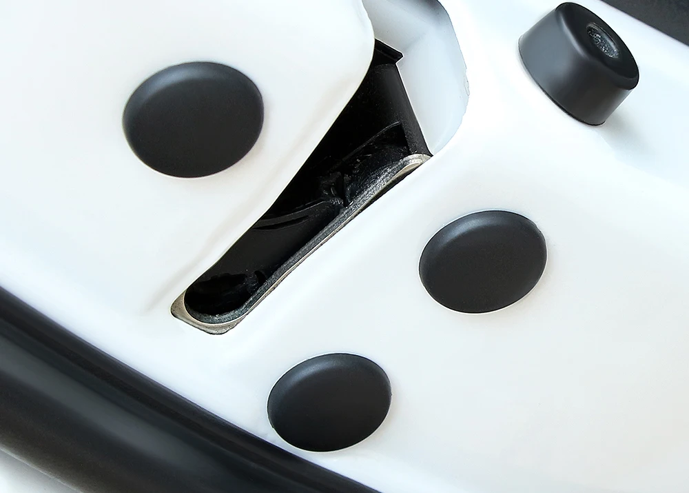 Универсальный 12 шт. Автомобильный Дверной замок винтовая Защита Крышка для Peugeot
