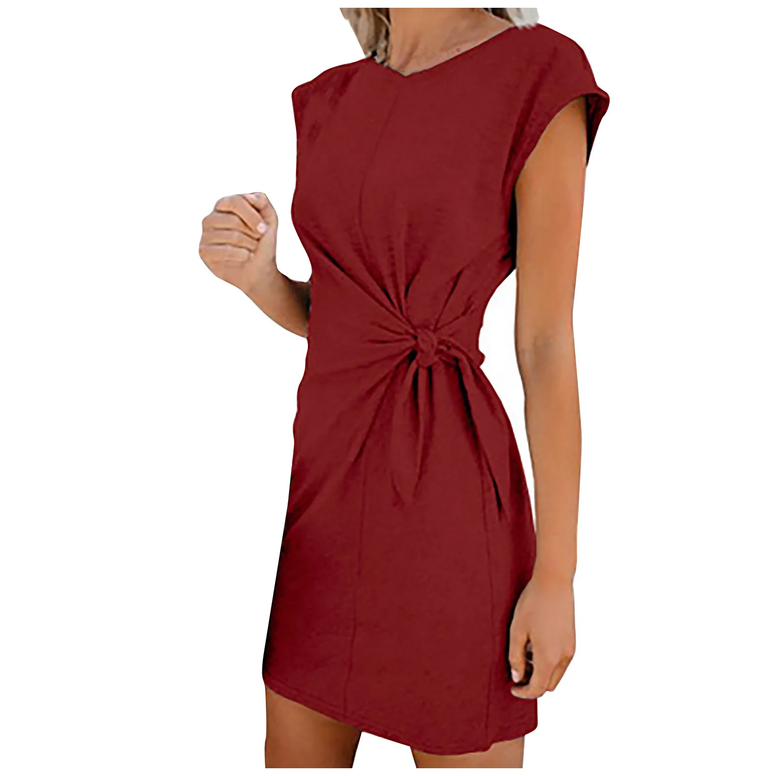 2021 Women Summer Dress Sleeveless Up Elegant Casual Push Size Dresses Sexy Fashion Party Long short Sleeve Dress robe femme
2021 Women Summer Dress Sleeveless Up Elegant Casual Push Size Dresses Sexy Fashion Party Long short Sleeve Dress robe femme