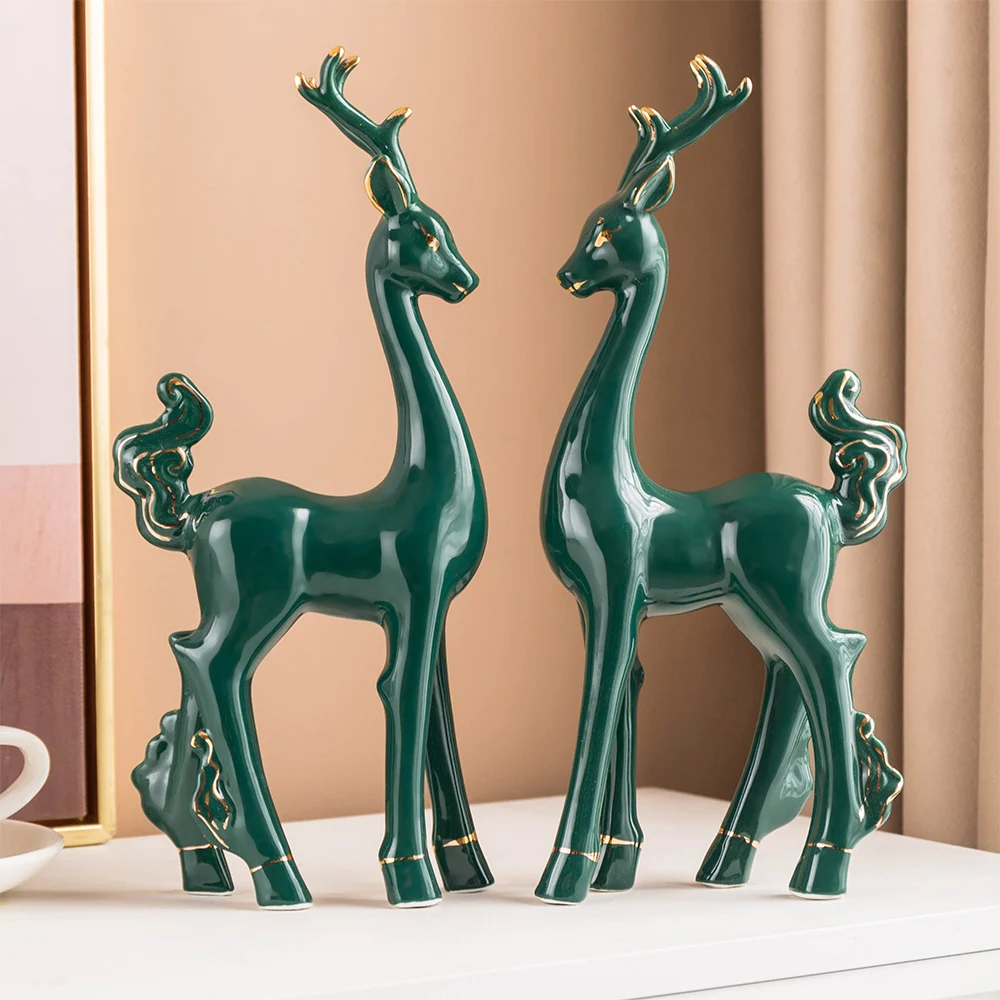 Керамические статуи оленя аксессуары для украшения дома для гостиной современное искусство абстрактная скульптура фэн-шуй декор для офисн...
Керамические статуи оленя аксессуары для украшения дома для гостиной современное искусство абстрактная скульптура фэн-шуй декор для офисн...