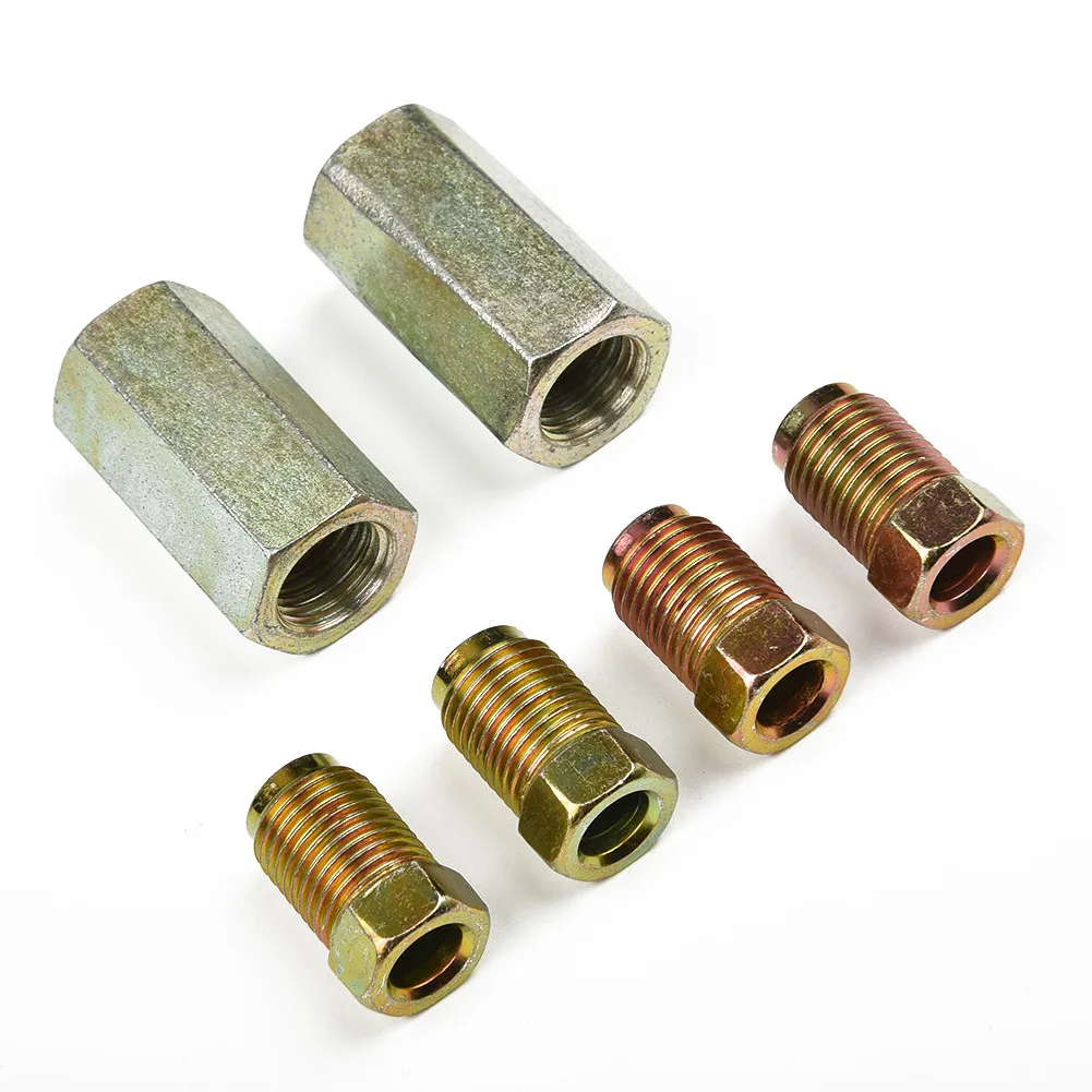 M10 Brake Pipe Connector Nuts Parts Replacement Union Universal 10mm 2-Way 3/16\\\" Fittings Accessory High Quality
M10 Brake Pipe Connector Nuts Parts Replacement Union Universal 10mm 2-Way 3/16\\\" Fittings Accessory High Quality