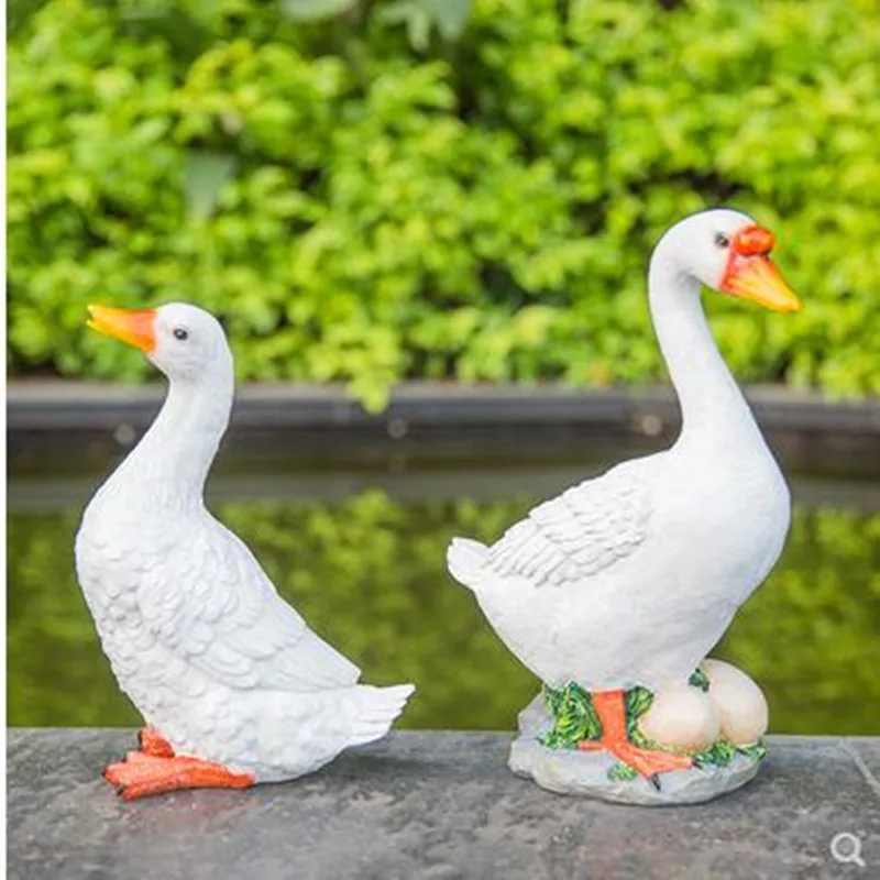 Simulation duck sculpture crafts, garden decoration animal ornaments, home office creative resin desktop decorations
Simulation duck sculpture crafts, garden decoration animal ornaments, home office creative resin desktop decorations