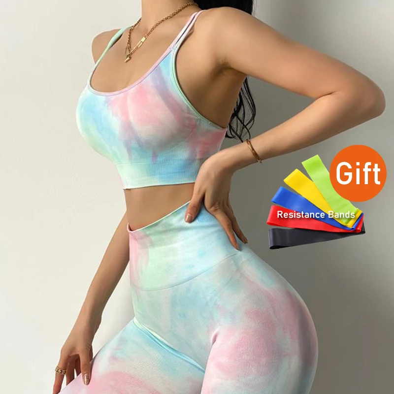 Tie-Dyed 2021 Seamless Yoga Set Women Gym Fitness Clothing Sportswear Sports Bra High Waist Gym Leggings Sports Suits Yoga Suits
Tie-Dyed 2021 Seamless Yoga Set Women Gym Fitness Clothing Sportswear Sports Bra High Waist Gym Leggings Sports Suits Yoga Suits