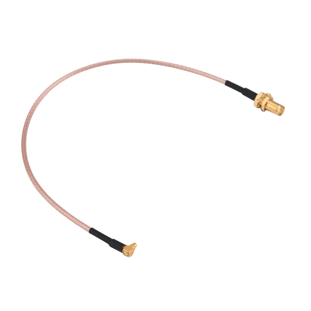 SMA Female to MMCX Male Right Angle RF Pigtail Coaxial Extension Cable RG316 25cm
SMA Female to MMCX Male Right Angle RF Pigtail Coaxial Extension Cable RG316 25cm