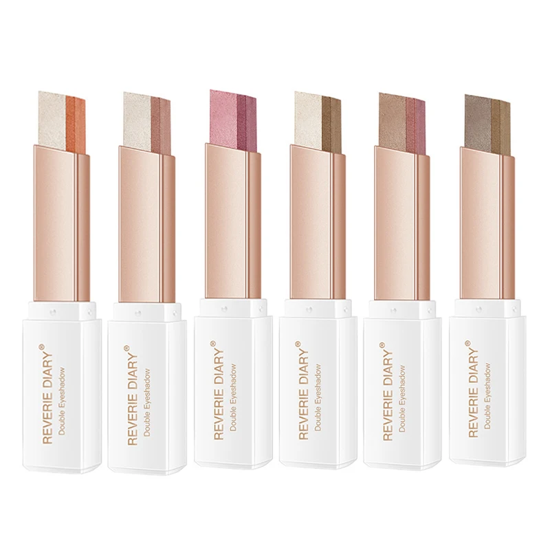 2pcs NEW 6 Colors Diagonal Cutting Technology Lazy Double Color Makeup Gradient Eyeshadow Waterproof Antiperspirant Cosmetics
2pcs NEW 6 Colors Diagonal Cutting Technology Lazy Double Color Makeup Gradient Eyeshadow Waterproof Antiperspirant Cosmetics