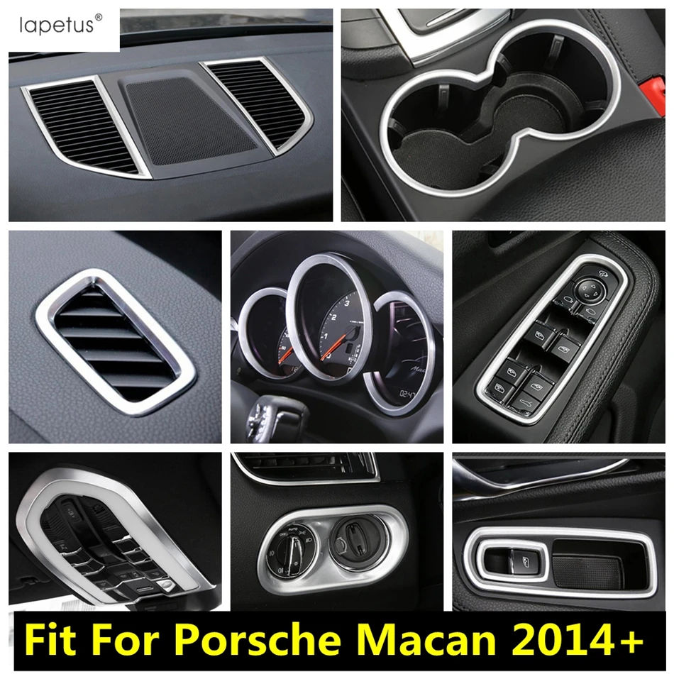 Water Cup Holder Window Lift Button Dashboard AC Air Cover Trim For Porsche Macan 2014 - 2020 ABS Matte Accessories Interior Kit
Water Cup Holder Window Lift Button Dashboard AC Air Cover Trim For Porsche Macan 2014 - 2020 ABS Matte Accessories Interior Kit