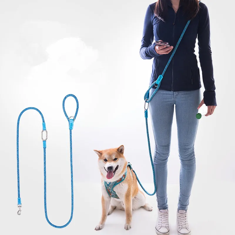 Dogs Chain Traction Rope Dog Leash Harnesses for Dogs Walker Dog Harness Leashes Double-head Leash Dog Accessories
Dogs Chain Traction Rope Dog Leash Harnesses for Dogs Walker Dog Harness Leashes Double-head Leash Dog Accessories