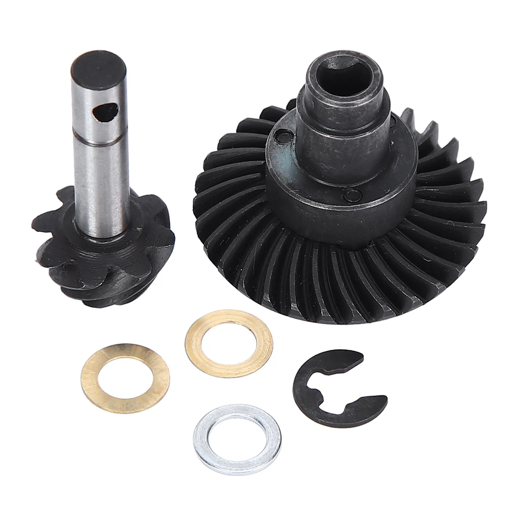Stainless Steel Heavy Duty Bevel Gear Set 30T/8T For Axial AR44 RC Car Part Accessory Color Random
Stainless Steel Heavy Duty Bevel Gear Set 30T/8T For Axial AR44 RC Car Part Accessory Color Random