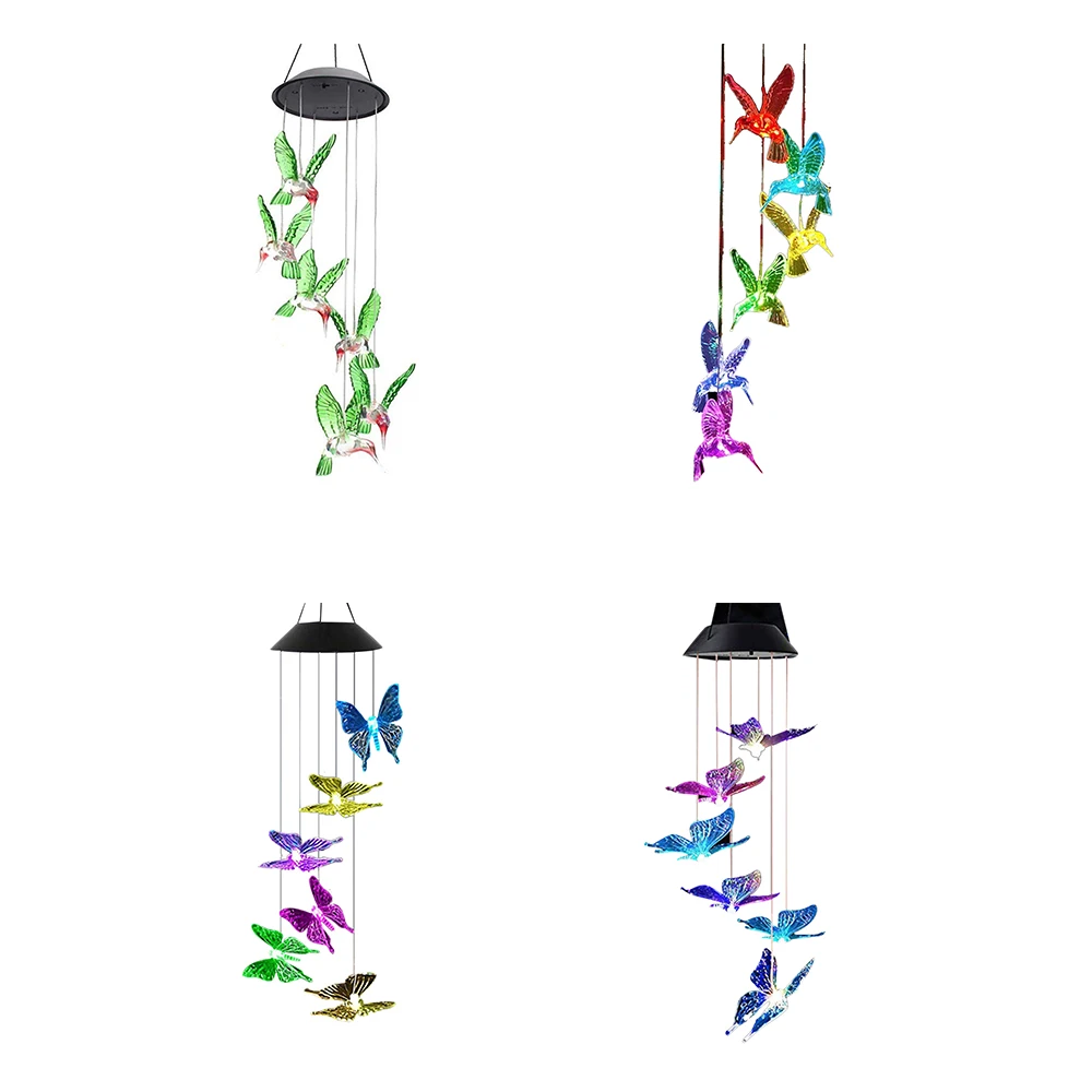 Garden Hanging Pendant Outdoor Wind Chimes Lights LED Solar Color Changing Light Decorative Light Home Outdoor Lighting
Garden Hanging Pendant Outdoor Wind Chimes Lights LED Solar Color Changing Light Decorative Light Home Outdoor Lighting