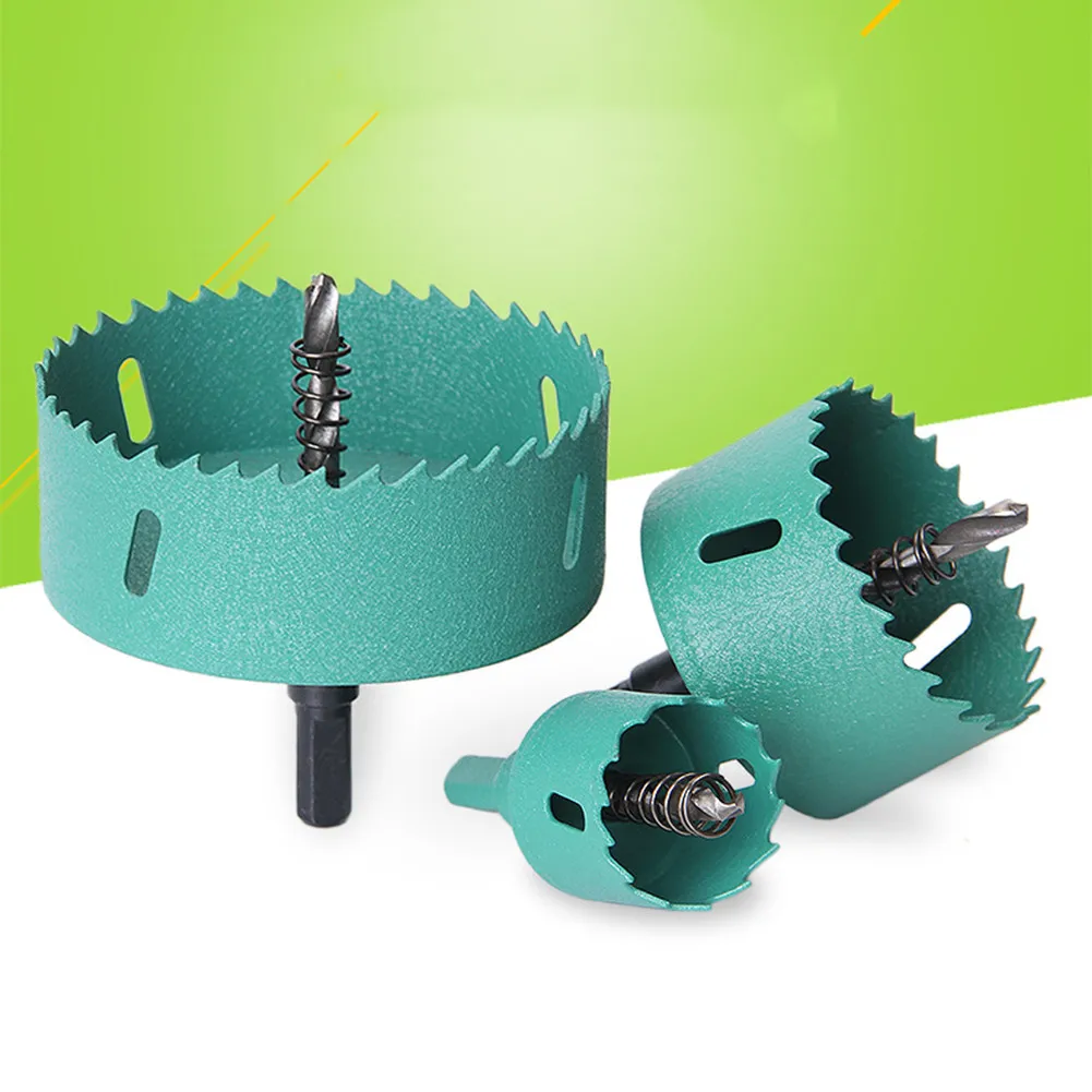 Hole Saw 16mm-200mm Bi-Metal Drill Bit Cutter Triangle Shank Carpentry Tool Multi-blade Cutting Charge Hand Bench Drill Part
Hole Saw 16mm-200mm Bi-Metal Drill Bit Cutter Triangle Shank Carpentry Tool Multi-blade Cutting Charge Hand Bench Drill Part