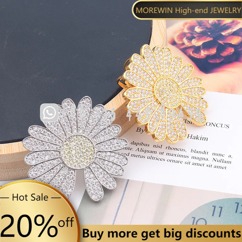 New Exquisite Fashion Flower Pendant Ice Out Small Daisy With Cubic Zirconia Pendant Necklace Women's Hip Hop Rap Jewelry Gift
New Exquisite Fashion Flower Pendant Ice Out Small Daisy With Cubic Zirconia Pendant Necklace Women's Hip Hop Rap Jewelry Gift